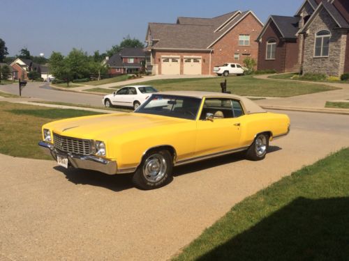 1972 chevrolet monte carlo base hardtop 2-door 5.7l