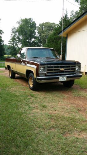 1977 chevy silverado truck w/ 454 engine all original