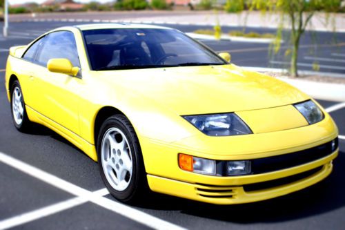 Collectors dream - 1990 &#034;pearlglow yellow&#034; nissan 3oo zx twin turbo