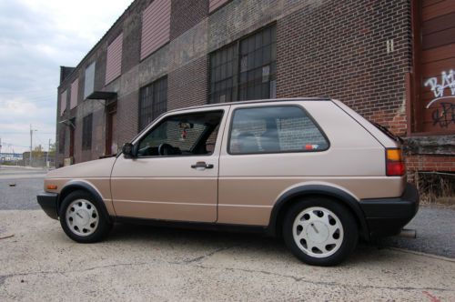 1991 volkswagen golf gl hatchback 2-door 1.8l