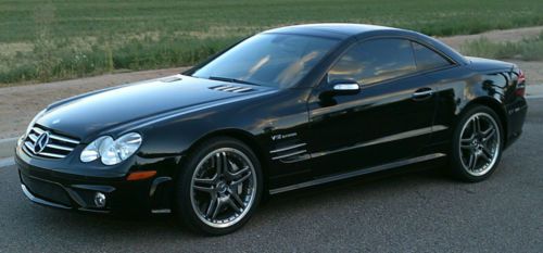 660 horsepower sl 65 amg, w/renn tech chip. body and interior are black.