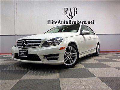 2012 c300 4matic sport-navigation-sat radio-bluetooth-clean carfax