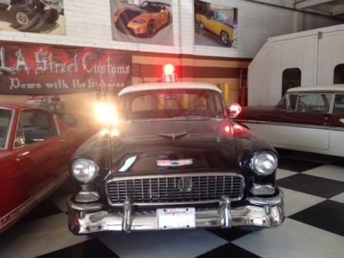 1955 chevrolet 210 bel air vintage police car