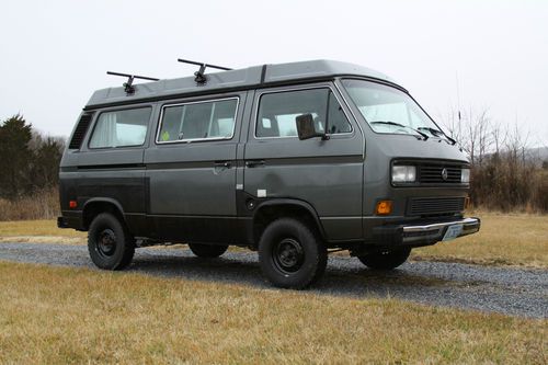 1987 vw vanagon westfalia full camper