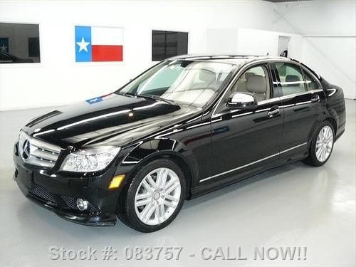 2009 mercedes-benz c300 sport automatic sunroof 69k mi texas direct auto