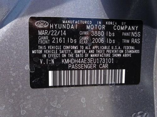 2014 Hyundai Elantra SE, US $20,240.00, image 7