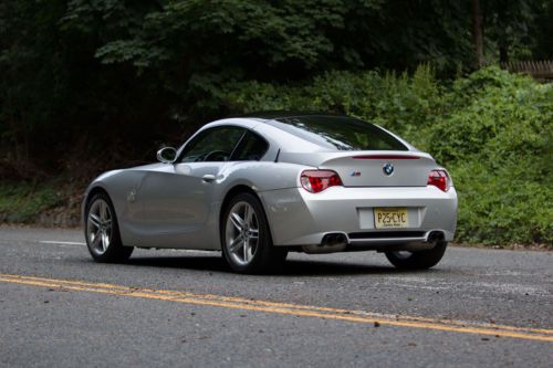 2007 bmw z4 m coupe silver on black 67k miles