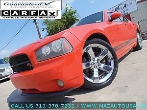 2008 dodge charger r/t daytona - orange - hemi - auto - real shar &amp; fast