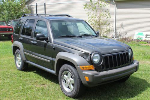 2006 jeep liberty diesel sport utility 4-door 2.8l