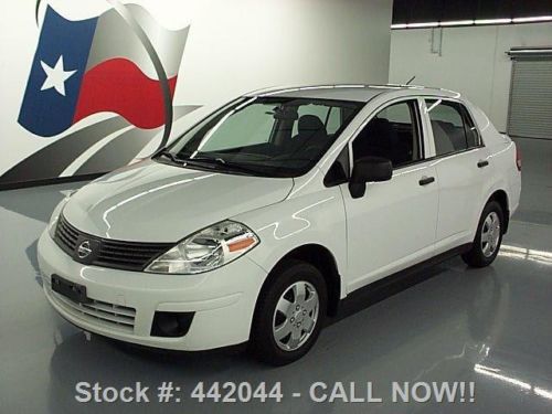 2011 nissan versa 5-speed cd audio air condition 71k mi texas direct auto