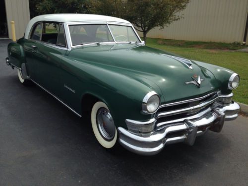 1951 chrysler imperial 2dr hdtp---69k miles----new interior---drives gd--no res!