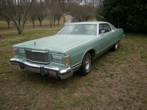 1977 mercury grand marquis base hardtop 2-door 7.5l