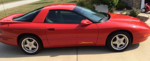 Red firehawk no. 256 of 500 built in 1994 - very low miles - one owner -
