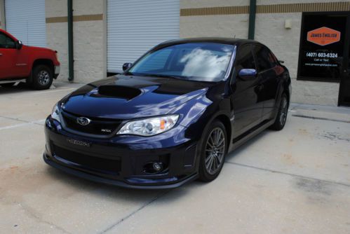 2013 Subaru WRX Limited Plasma Blue Pearl, US $25,995.00, image 3