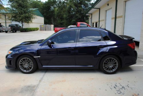 2013 Subaru WRX Limited Plasma Blue Pearl, US $25,995.00, image 4