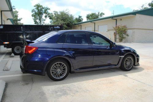 2013 Subaru WRX Limited Plasma Blue Pearl, US $25,995.00, image 7