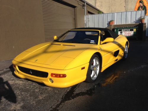 1999 ferrai 355 fiorano #26 0f 100 built, fresh belt service, tires and more