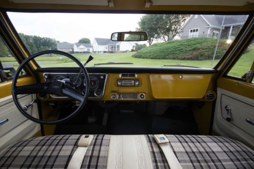 RARE!! 1972 C10 SUBURBAN FACTORY LOADED BIG BLOCK, FRONT & REAR AC, PS, PB, TILT, US $29,500.00, image 14