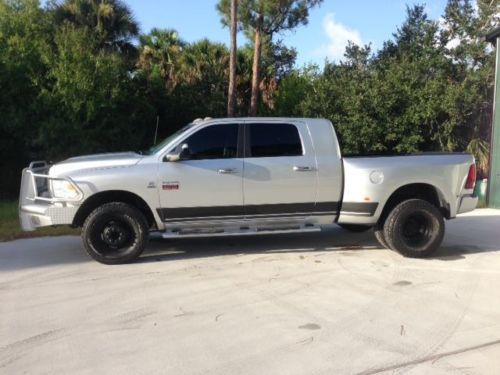 2010 dodge ram 3500 4x4 mega cab slt diesel dually 6.7l cummins great condition