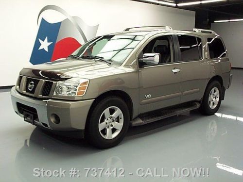 2006 nissan armada se 8passenger leather dvd 77k miles  texas direct auto