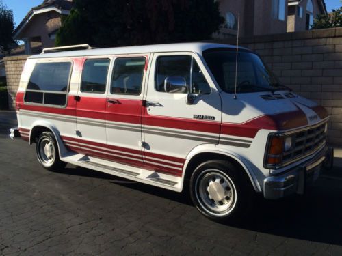 One owner 1991 dodge ram van conversion with full service records