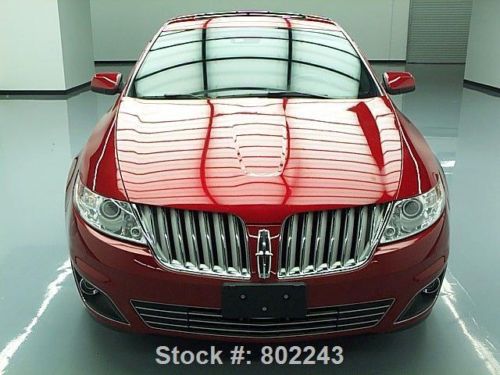 2012 lincoln mks dual sunroof nav rear cam xenons 37k texas direct auto