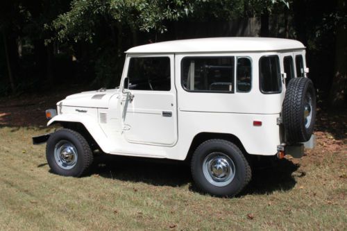 1977 toyota land cruiser fj40 2f 4 speed smog complete **no reserve**