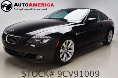 2008 bmw 6 series 650i 61k miles nav htd seats sunroof park assist aux usb auto