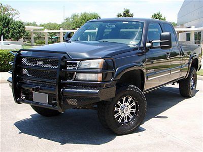 Chevy silverado 2500hd ls extended cab,cloth interior,ranch hand grille,gr8!!