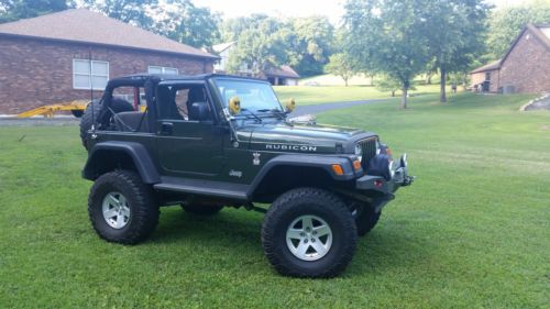 2006 jeep wrangler rubicon sport utility 2-door 4.0l