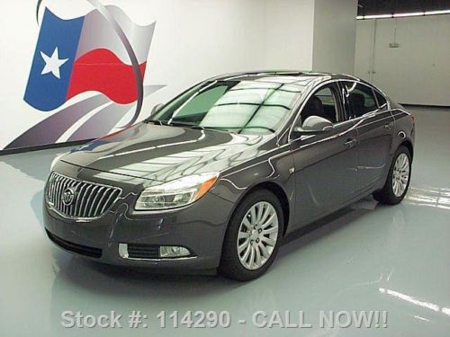 2011 buick regal cxl sunroof heated leather nav 31k mi texas direct auto