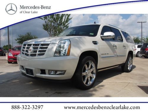 Escalade esv nav dvd white diamond 22 chrome wheels