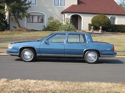 1988 cadillac deville low miles non smoker clean must sell no reserve!