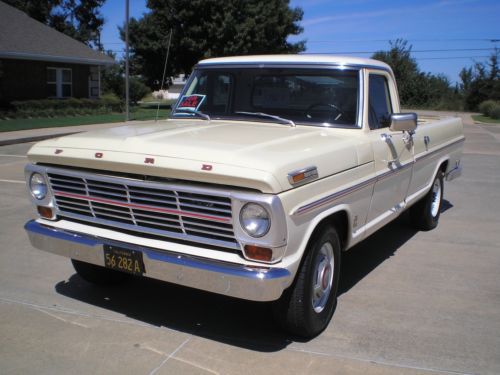 1968 ford f250, 390 automatic, 125,000 miles, original paint and cold air !..