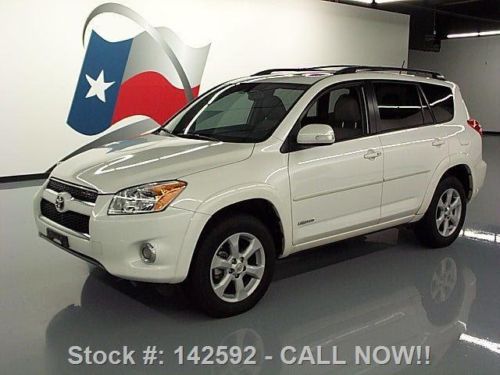2012 toyota rav4 ltd htd leather sunroof rear cam 28k texas direct auto