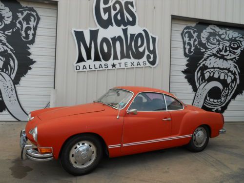 1972 VW Karmann Ghia one owner,7,540 original miles offered by Gas Monkey Garage, image 4