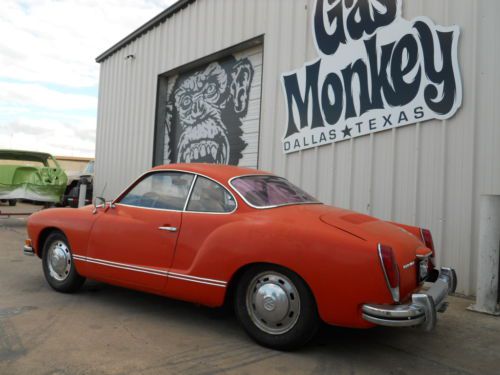 1972 VW Karmann Ghia one owner,7,540 original miles offered by Gas Monkey Garage, image 7