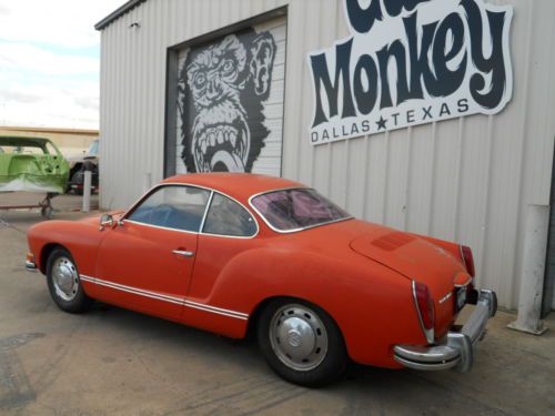 1972 VW Karmann Ghia one owner,7,540 original miles offered by Gas Monkey Garage, image 8