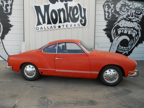 1972 VW Karmann Ghia one owner,7,540 original miles offered by Gas Monkey Garage, image 21