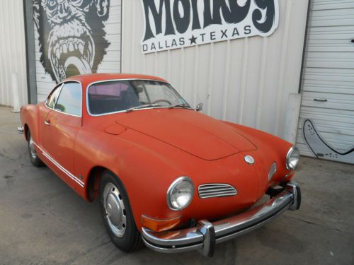 1972 VW Karmann Ghia one owner,7,540 original miles offered by Gas Monkey Garage, image 24