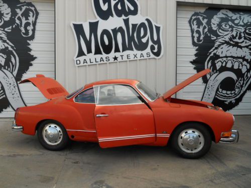 1972 VW Karmann Ghia one owner,7,540 original miles offered by Gas Monkey Garage, image 31