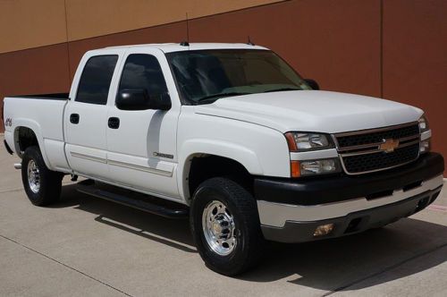 2005 chevrolet silverado k2500hd lt crew cab short bed 6.0l gasoline 4x4 1owner