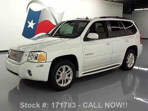 2008 gmc envoy denali sunroof htd leather nav dvd 57k texas direct auto