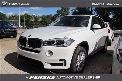 Bmw x5 xdrive35d new 4 dr suv automatic diesel 3.0l straight 6 cyl alpine white