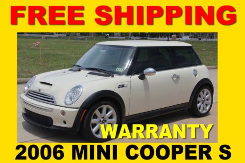 2006 mini cooper type s,clean title,rust free,watch video,free shipping