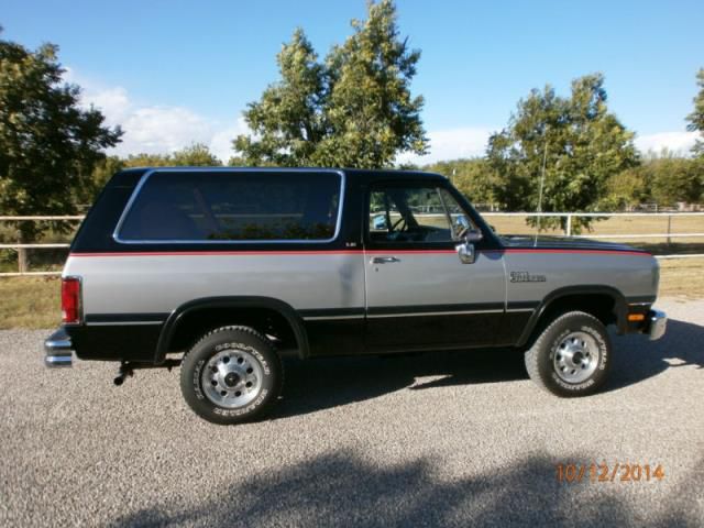 1991 - dodge ramcharger