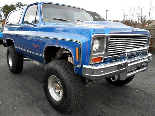 1974 chevrolet blazer 4wd