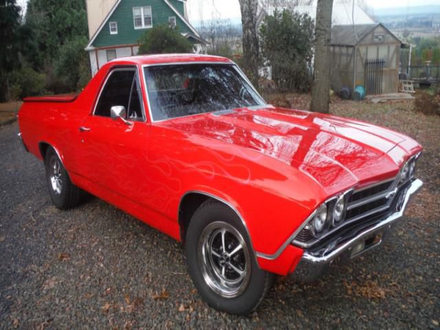 Chevrolet el camino custom standard cab pickup 2-d