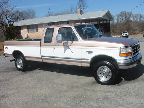 97 ford f250xlt 4x4 extended longbox 7.3 powerstroke diesel mint