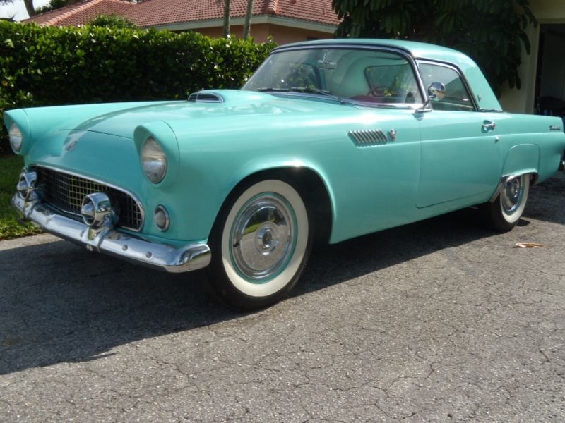 1955 ford thunderbird hard top convertible